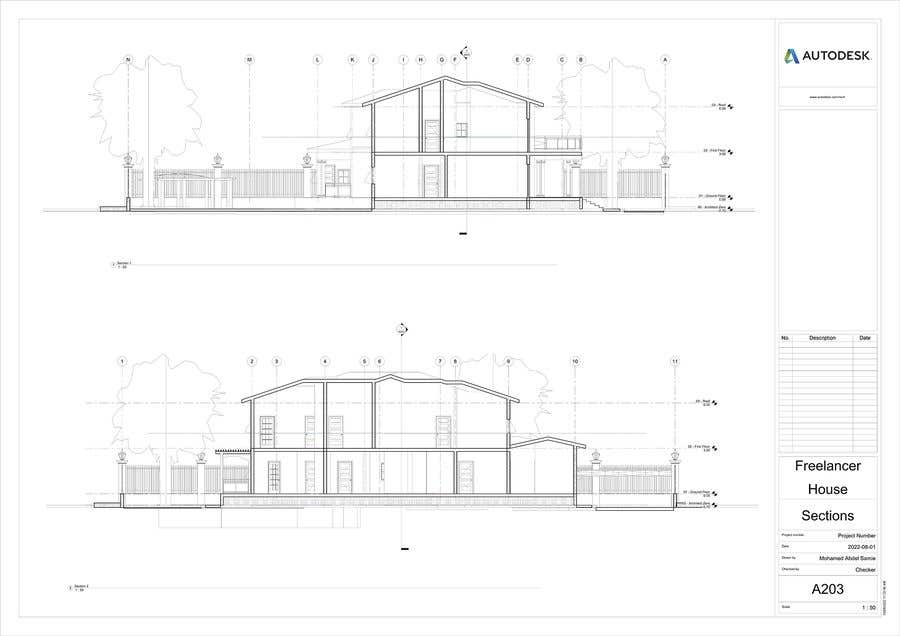 Конкурсная заявка №7 для                                                 Architectural Plan for 2nd Floor Addition, Residential
                                            