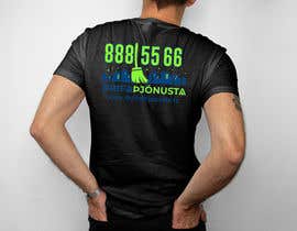 #68 untuk T-shirt back design for a cleaning company oleh rongoncomputer