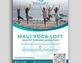 #630 for hawaii yoga studio flyer by Pixelpoint12