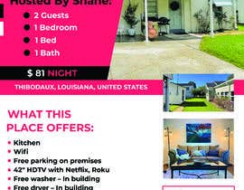 #96 for Air BnB Rental Flyer by axnahid412