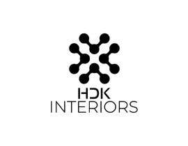 #306 untuk Create a logo for the &#039;hdk interiors&#039; oleh AhasanAliSaku