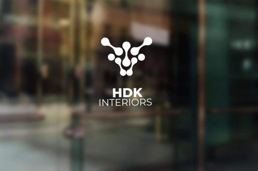 Intrarea #231 pentru concursul „                                                Create a logo for the 'hdk interiors'
                                            ”