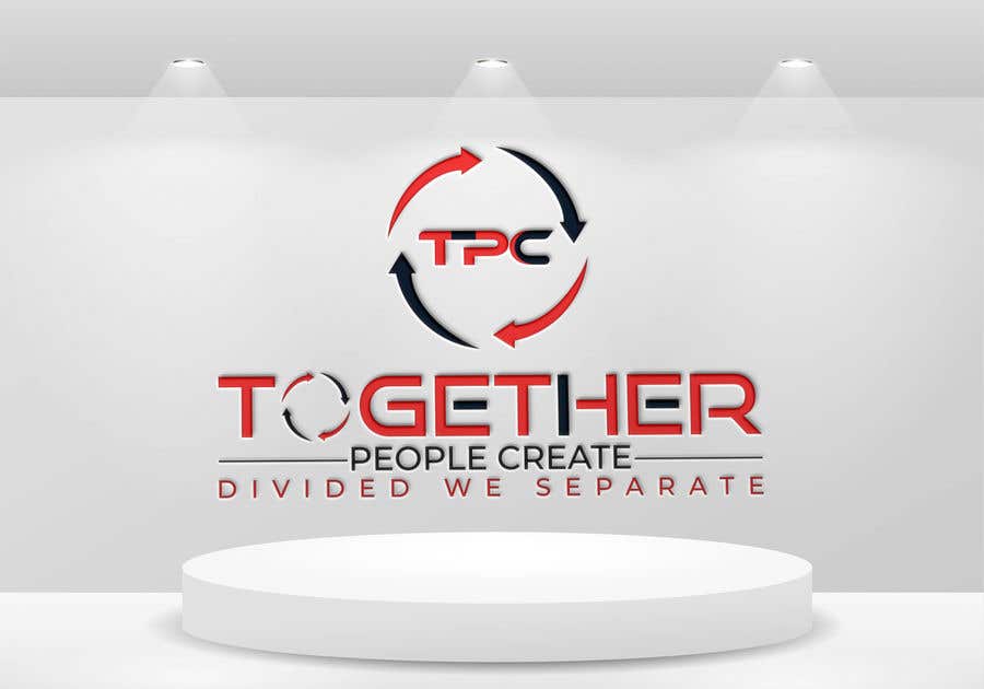 Konkurrenceindlæg #338 for                                                 Logo "Together People Create"
                                            