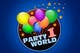 Contest Entry #9 thumbnail for                                                     Party1World needs a CORPORATE Identity LOGO.
                                                