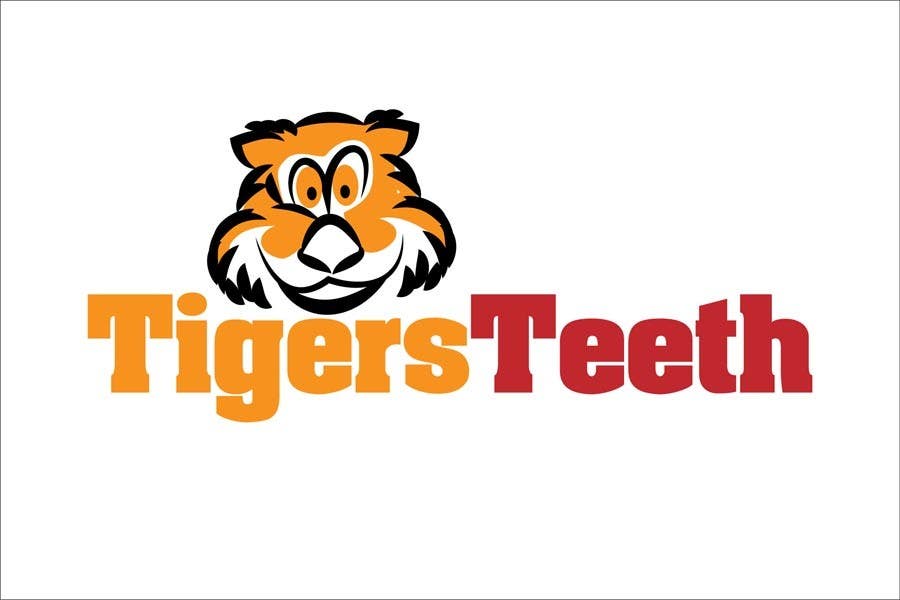 Penyertaan Peraduan #2 untuk                                                 Design a Logo for "TigersTeeth.com"
                                            
