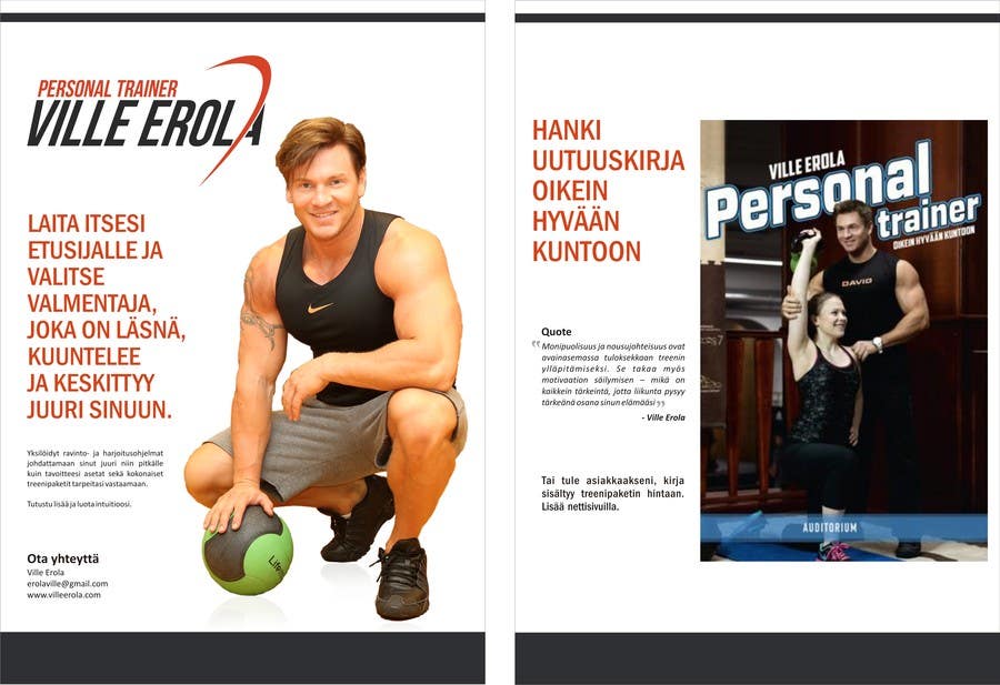 Penyertaan Peraduan #5 untuk                                                 Design an Advertisement for fitness magazine
                                            