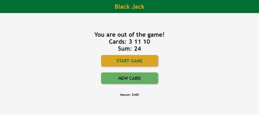 Contest Entry #5 for                                                 black jack game website -
                                            