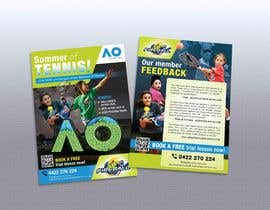 Nro 161 kilpailuun Summer of Tennis 2023 Flyer - AO käyttäjältä abasak2010