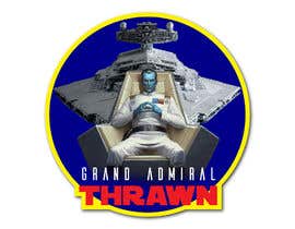 Nro 19 kilpailuun Grand Admiral Thrawn Embroidery patch design käyttäjältä donov