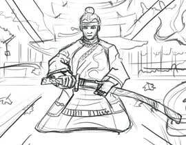 Nro 98 kilpailuun I need 2 illustrations of Samurai käyttäjältä mkrathod51