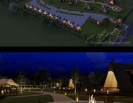 #36 for CAMPING-GLAMPING LANDSCAPE 3D DESIGN . by aliwafaafif