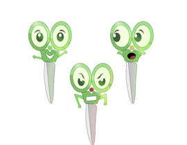 #51 untuk Design a scissors them cartoon character for Kids picture book oleh jucpmaciel
