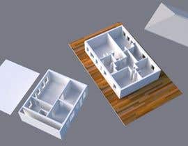 theartist204 tarafından Create a 3D model (.stl) of this house for 3D printing için no 38