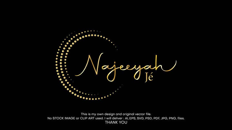 Bài tham dự cuộc thi #108 cho                                                 Logo for Najeeyah Jé
                                            