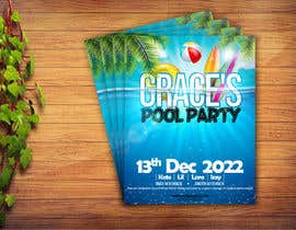 #93 для Design a flyer for my pool party от anddesigncolour