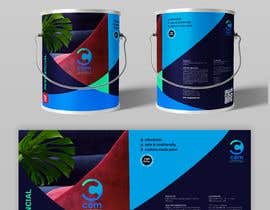 #94 untuk Design for 4 labels for paint bucket oleh marianaalbuerne
