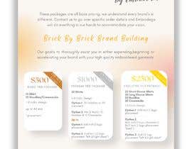 #25 for Pricing Menu/Flyer for clothing manufacturer by shahiraameena