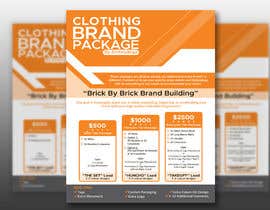 #40 for Pricing Menu/Flyer for clothing manufacturer by zeeshansaeed0012