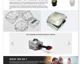 nº 53 pour Design a landing page for a product design, development, and manufacturing company! par Radworkstudio 