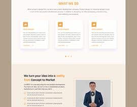 #69 cho Design a landing page for a product design, development, and manufacturing company! bởi jaberhabib