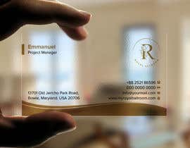 Rohan25113 tarafından Royal Ballroom Business card için no 267