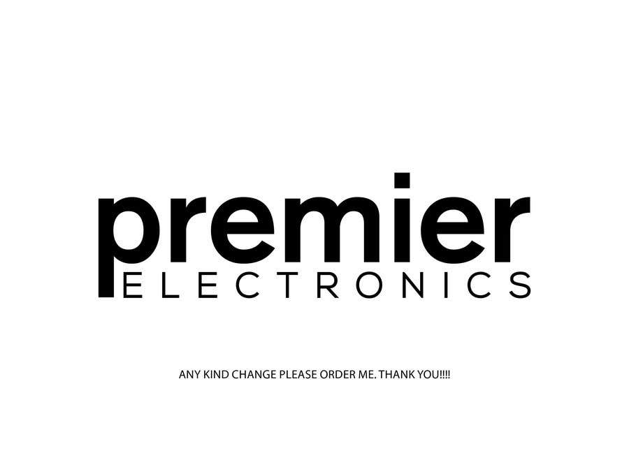Proposition n°5377 du concours                                                 Logo for Premier Electronics
                                            
