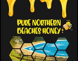 Nro 95 kilpailuun Label design for: &quot;Pure Northern Beaches Honey&quot; käyttäjältä navinssr