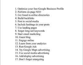 nº 26 pour Suggest ways for me to find more clients for my growing business par ginny789 