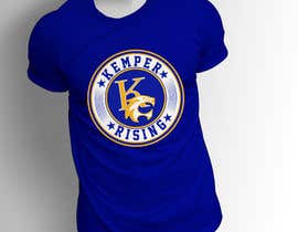 nº 47 pour 2 color Tshirt Design on Royal Blue Tshirt par niloykha510 