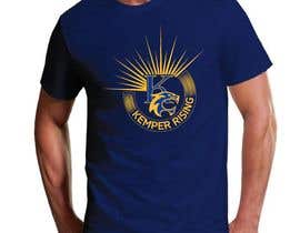 Nro 300 kilpailuun 2 color Tshirt Design on Royal Blue Tshirt käyttäjältä ahmadzain0808198