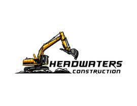 #289 untuk Headwaters Construction Logo oleh mohammedsumon738