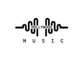 Nro 532 kilpailuun Hollywood Music logo käyttäjältä gfxajhar22