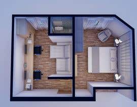 nº 24 pour Interior Design for two rooms par archpromy 