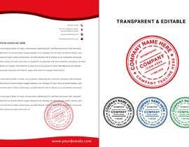 #283 for I need a Transparent editable (date only) digital seal/chop by Naimshifat