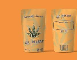 #83 untuk Cannabis flower - Mylar Bag packaging design oleh Fhym04