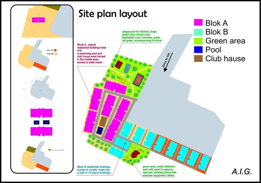 Конкурсная заявка №9 для                                                 Site plan layout needed
                                            