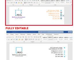#32 for Create this Letterhead PDF into a Word docx template by TreMediaDigital