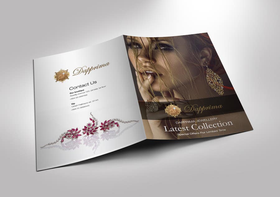 Konkurrenceindlæg #16 for                                                 Design a Brochure for Famous Jewelry Brand
                                            