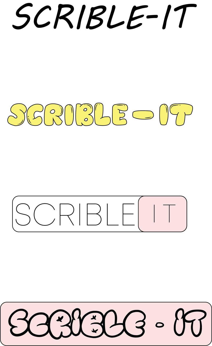 Bài tham dự cuộc thi #178 cho                                                 Create a Logo for Scrible-It. I need a Logo Design!
                                            