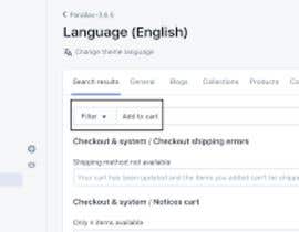 a screenshot of a language english page on a computer