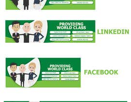 #41 pentru Produce social media banners for youtube linkedin facebook and twitter de către taloskarankit
