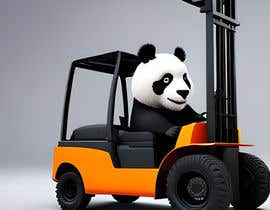 #157 untuk Art Competition - Panda Animal + Logistics oleh wowart1982