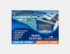 #43 for Design Print Ad for Pool Service 1 by mamatapatel380