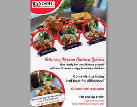 #55 для 1 page restaurant flyer for promotional menu. від humayonkabir1