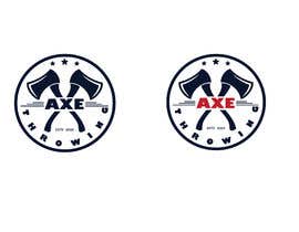 #298 för create a logo for a axe throwing company av mhrdiagram