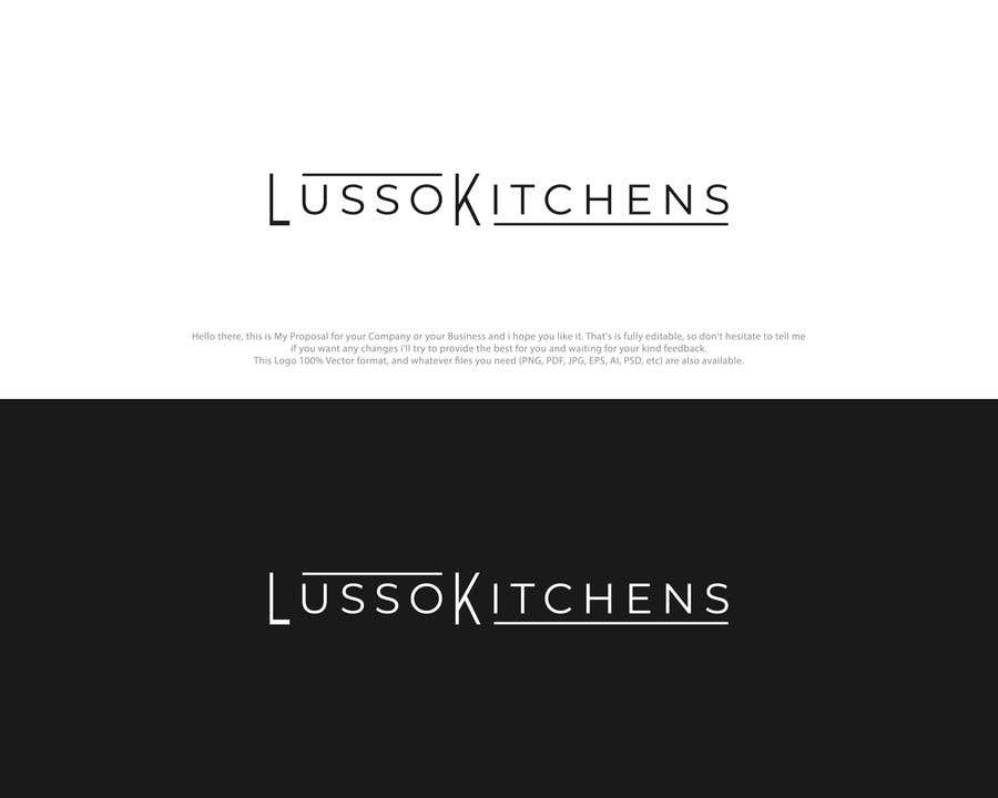 Intrarea #1295 pentru concursul „                                                Logo for Lusso Kitchens
                                            ”