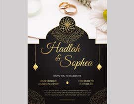 Nro 3 kilpailuun MUSLIM WEDDING CARD - 06/02/2023 08:22 EST käyttäjältä CreativeRahman23