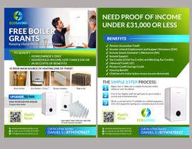 #21 for a5 free boiler scheme leaflet double sided by miloroy13