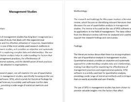 #5 для Writing a research paper on management studies using quantitative analysis (SPSS tool) от Aziz283