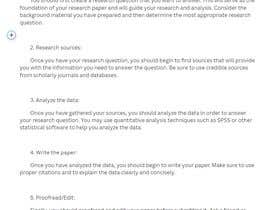 #28 для Writing a research paper on management studies using quantitative analysis (SPSS tool) от moriam0039